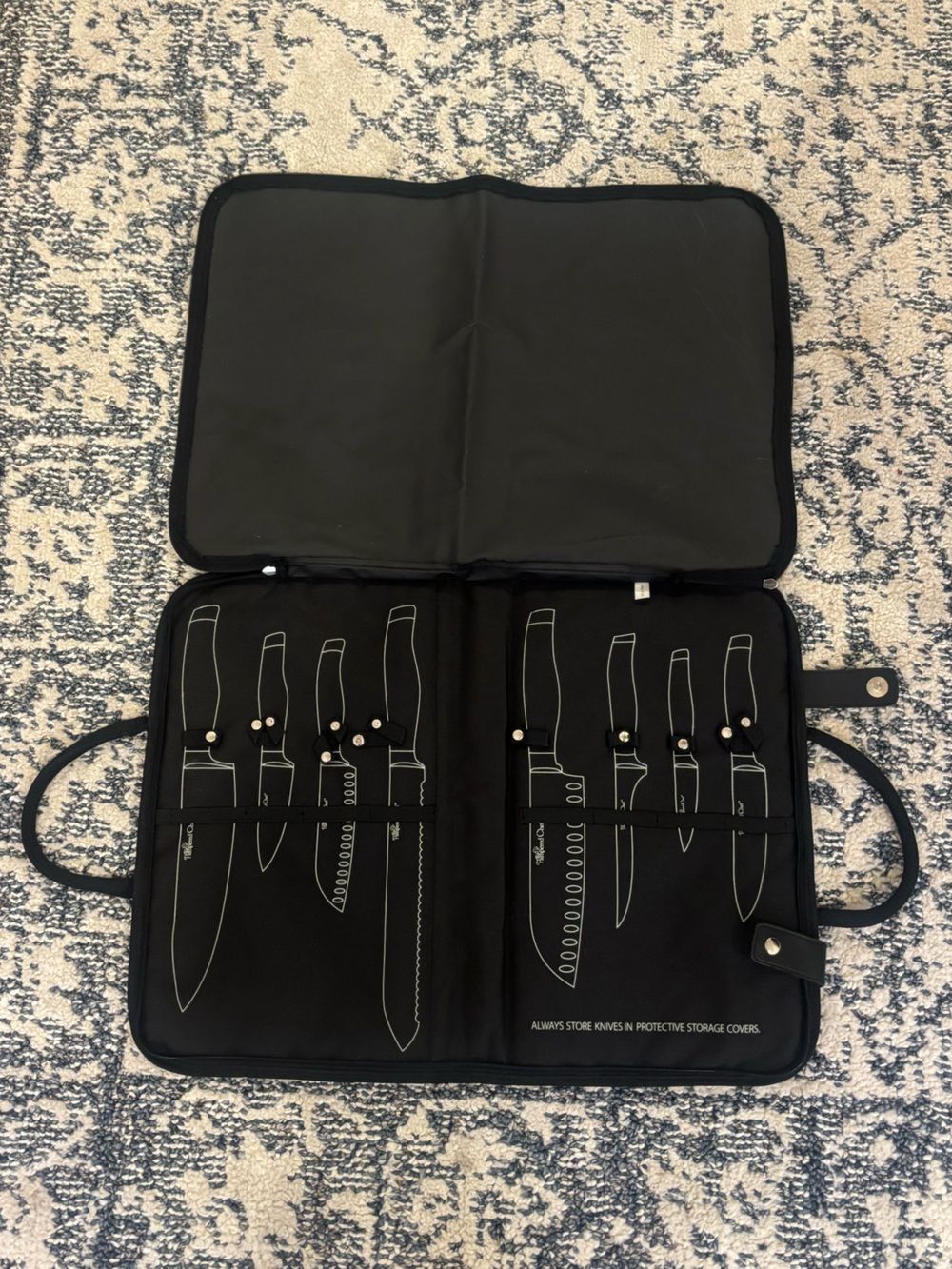 Vintage Pampered Chef Knife Storage Carrying Case